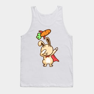 Rabbit Dabbing Rocket Carrot Tank Top